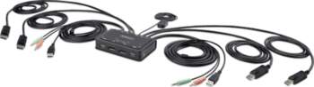 StarTech KVM 2-Port DP Switch 4K