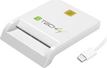 Techly Techly  Stykowych Smart Card USB-C