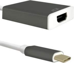 USB Qoltec USB-C - HDMI (50427)