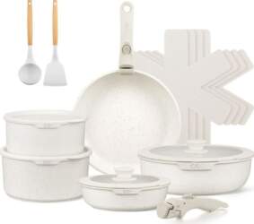 CS Kochsysteme 17-piece Space-Saving Cookware Set