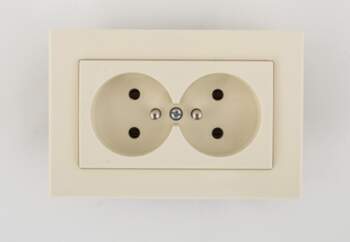 Harry Potter SOCKET DOUBLE EARTHED BEIGE