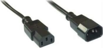 Kabel InLine 3pin IEC M/F, 2m