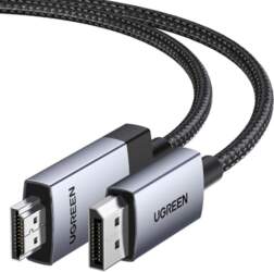 Kabel Ugreen DisplayPort - HDMI 1m