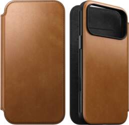 Nomad Modern Leather Folio iPhone 17