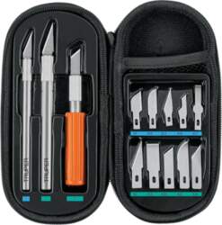Truper Knife Set with Case 11pcs