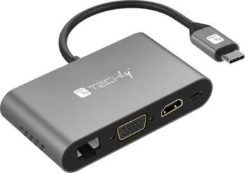 /replikator Techly Multiport Docking Station USB-C