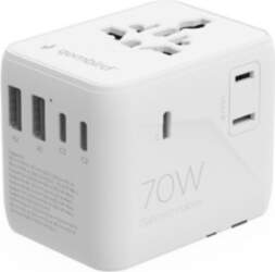 Gembird sieciowy 70W | TPA-2A3C70-01-W |