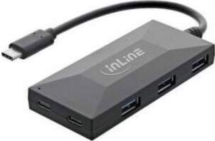 HUB USB InLine 2x USB-C +