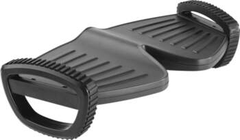 InLine ® foot rest, ergonomic, black
