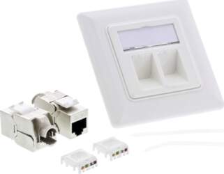 InLine InLine® Cat.6A box flush-mounted