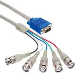 Kabel InLine D-Sub (VGA) - BNC