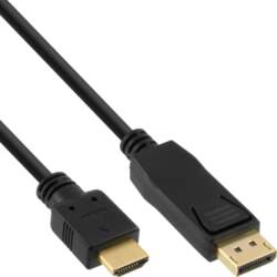 Kabel InLine DisplayPort - HDMI 0