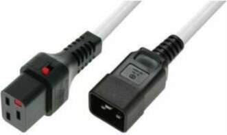 Kabel MicroConnect Microconnect MC-C19C20LOCK-2M-W bez kategorii