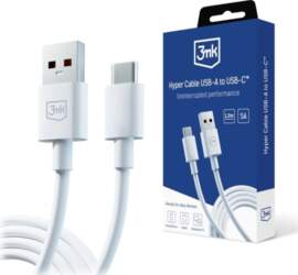 Kabel USB 3mk USB-A - USB-C
