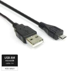 Kabel USB Qoltec USB-A - microUSB