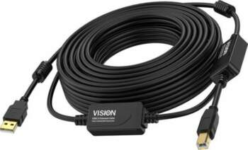 Kabel USB Vision USB-A - USB-B