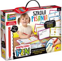 Lisciani   Montessori Pen   z 18 tabliczkami
