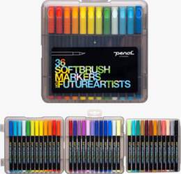 Penol Softbrush & Future Artists Markers