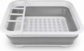 PLATINET SILICONE FOLDABLE CAMPING DISH RACK
