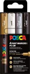 Posca POSCA PC-1M  4 ( , , )