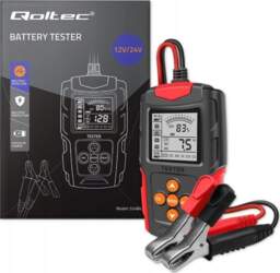 Qoltec Tester LCD | 12V |