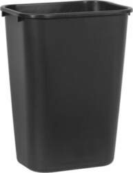 Rubbermaid Black PE 39 l rectangular