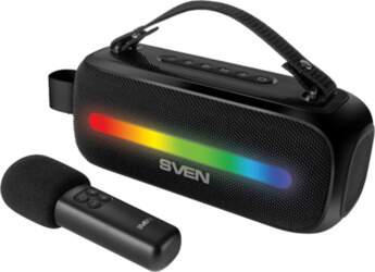 SVEN Speaker  PS-255, black (12W, Bluetooth