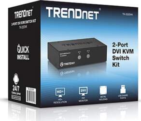 TRENDnet KVM 2-port DVI Switch Kit
