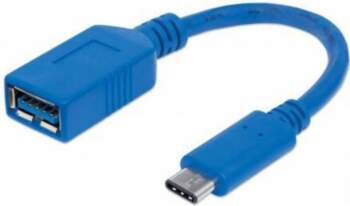 USB Manhattan USB-A - USB-C   (353540)