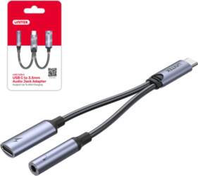 USB Unitek USB-C - Jack 3