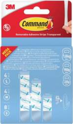 3M samoprzylepne COMMAND™ (17200), wymienne, 4