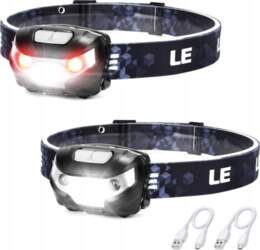 Alogy Lepro Head Torch (2 Pack)