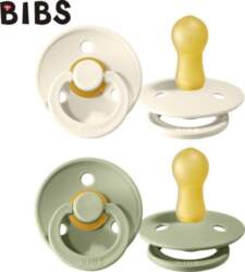 Bibs Bibs 2-pack Sage Ivory S