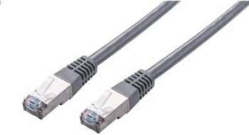 C-Tech C-TECH  patchcord Cat5e, FTP, šedý