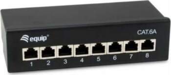 Equip Equip Patchpanel 8x RJ45 Cat6A