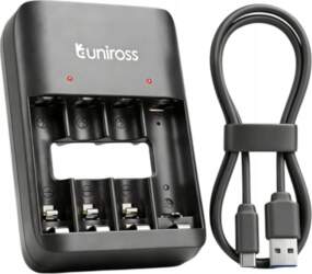 GP Uniross AA, AAA, USB-C |