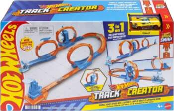 Hot Wheels Track Creator Triple Loop