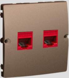 Kontakt-Simon  komputerowe  BASIC MODUŁ 2xRJ45 kat