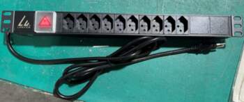 Lanview 19`` rack mount power strip