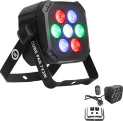 LIGHT4ME CUBE PAR 7X3W reflektor par