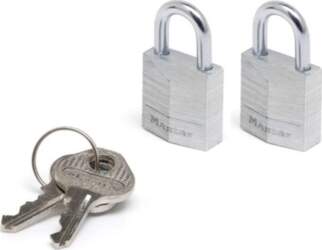 MasterLock Master Lock 2 Padlocks  20mm