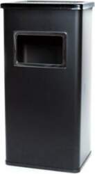 Memorysolution SQUARE TRASH BIN WITH ASHTRAY