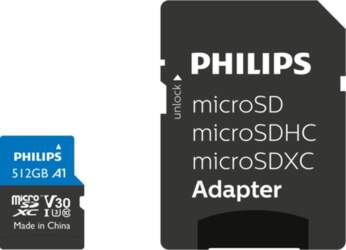 Philips MicroSDXC Card 512GB Class 10