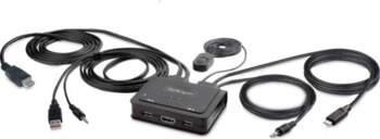 StarTech KVM 2-Port USB-C HDMI Switch