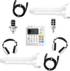 Studyjny Rode RODE Podcaster Bundle White