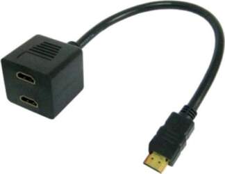 Techly Video Splitter Cable Hdmi M