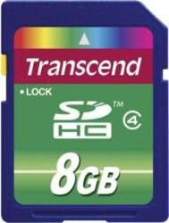 Transcend SDHC 8GB Class 4 |