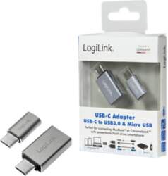 USB LogiLink USB-C - MicroUSB USB-A