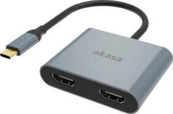 /replikator Akasa USB-C - HDMI x2