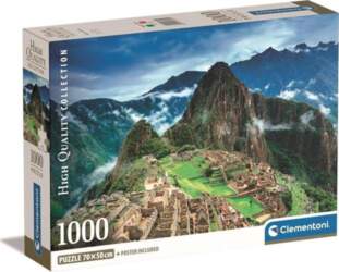 Clementoni CLE puzzle 1000 Compact Machu